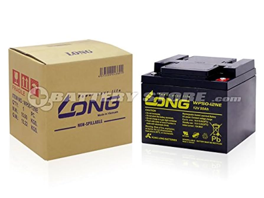 Amazon.co.jp: LONG WP50-12NE 【お得！2個セット】 12V 50Ah 高